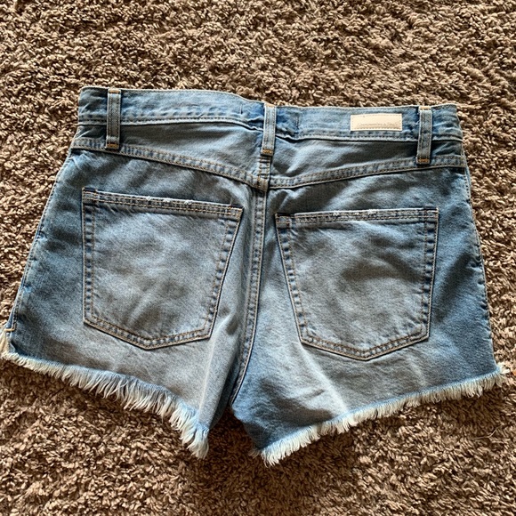 High waist denim shorts - Picture 1 of 2